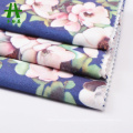 Mulinsen Textile Super Soft Single Side Floral Paper Print Warp Knitting Velvet Fabric Garment